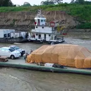 MercoNorte faz o Transporte de Veículos em balsa Manaus x Tefé x Manaus, transportando seu veículo, máquinas pesadas, mercadorias e produtos.